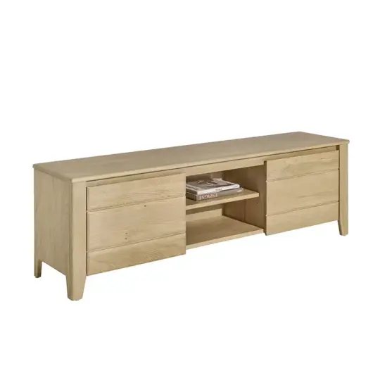 Meuble Tv Bois Rustique Moderne Atelier De Langres Ynes 2