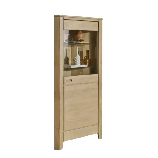 Vitrine Angle Bois Atelier De Langres Ynes