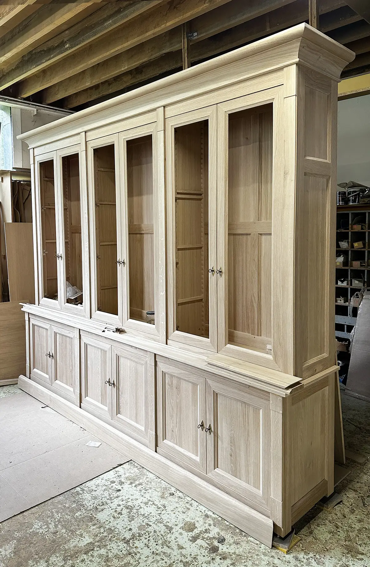 Atelier Fabrication Bibliotheque Classique Vazardhome Pja 25 D