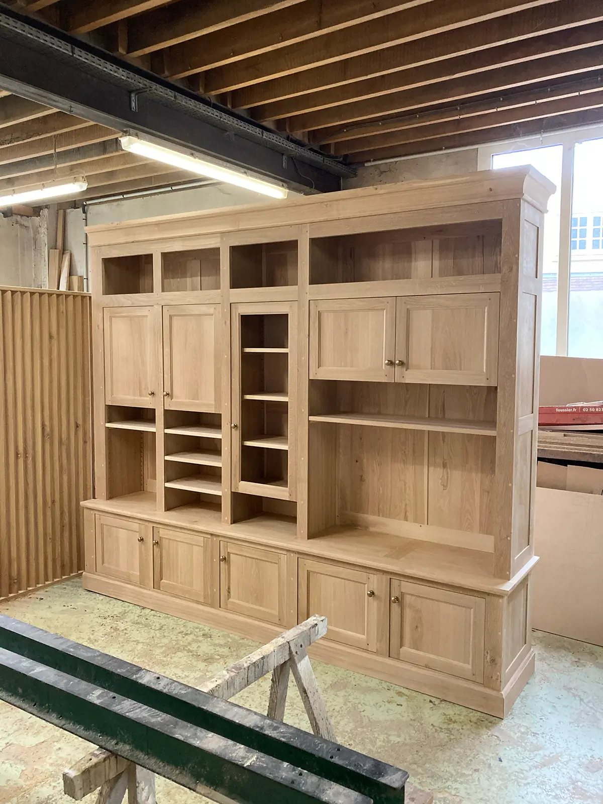 Atelier Fabrication Montage Bibliotheque Moderne Vazardhome Pja 24 A