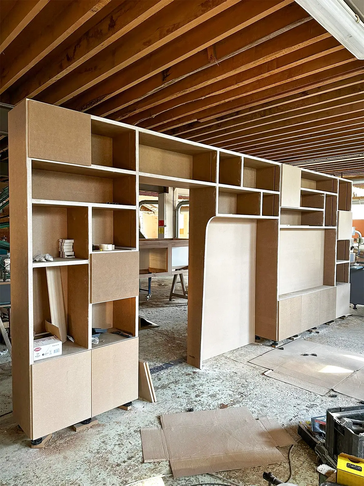 Atelier Fabrication Sur Mesure Bibliotheque Moderne Vazardhome Pja 24 A