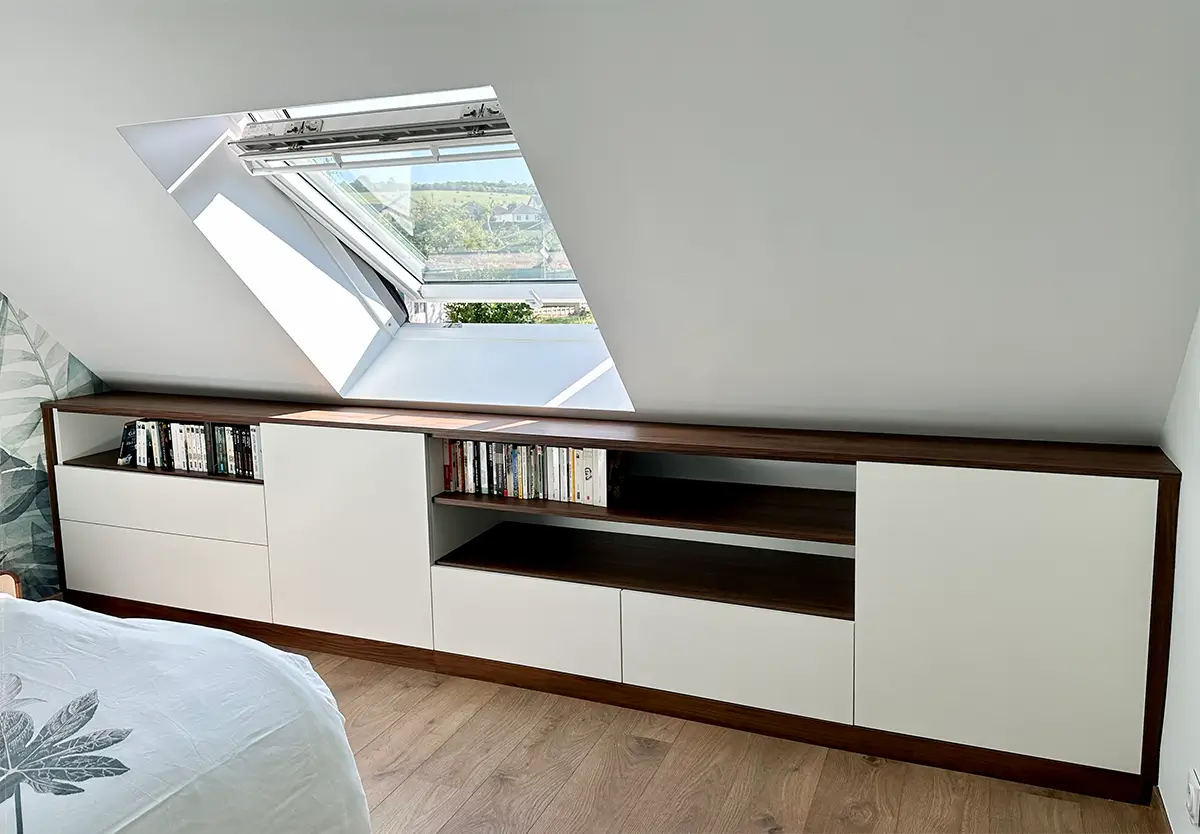 Commode Placards Sur Mesure Sous Pente Velux Vazardhome Pjd 26l
