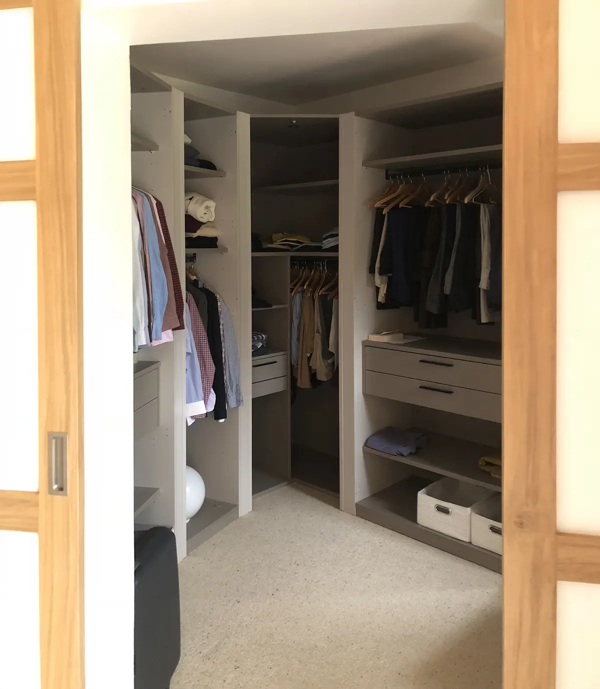 Dressing Piece Complete Portes Coulissantes Sur Mesure Moderne Vazardhome Pjd 26c