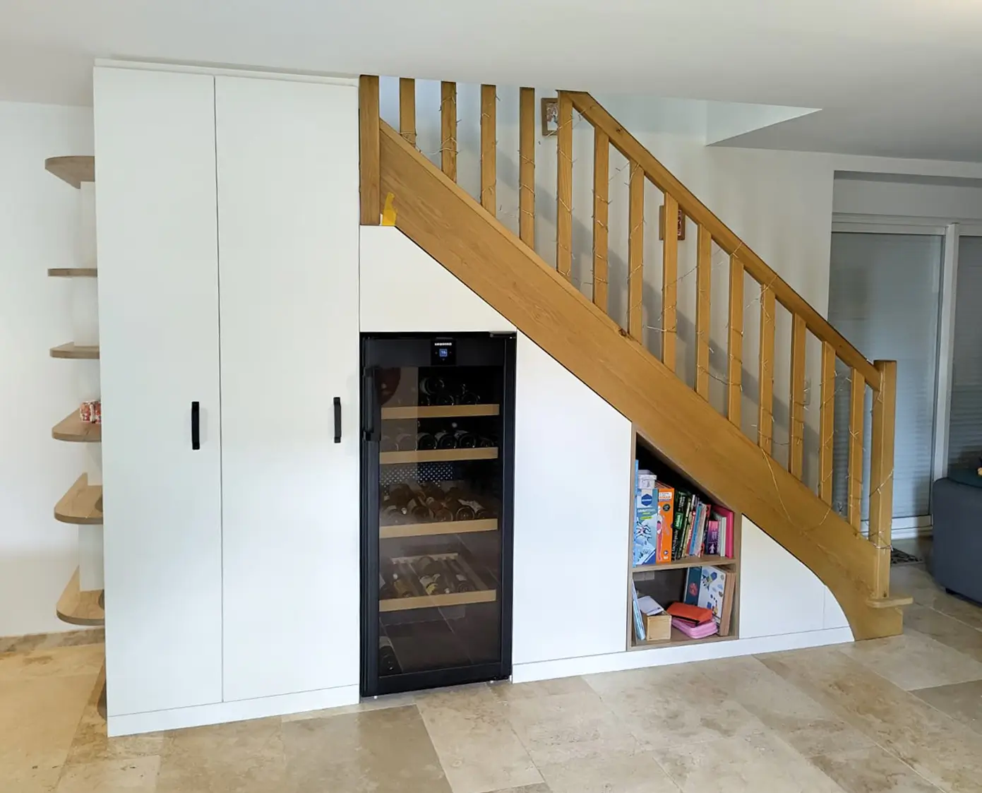 Sous Escalier Cave A Vin Rangement Sous Escalier Sur Mesure Vazard Home Pjs A26