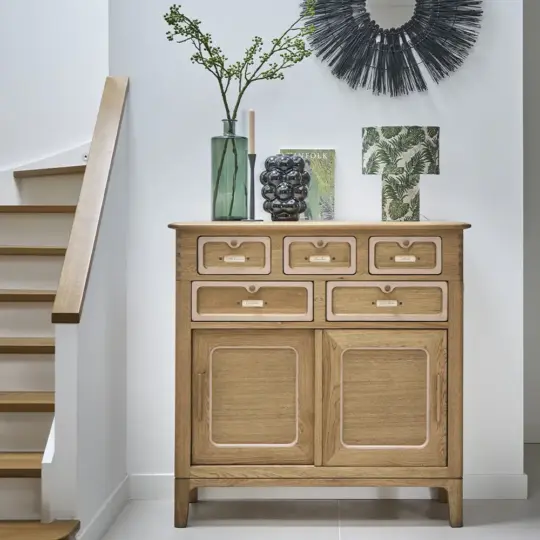 Buffet Haut Campagne Chic Artcopi Porte Coulissante Bois Jazz