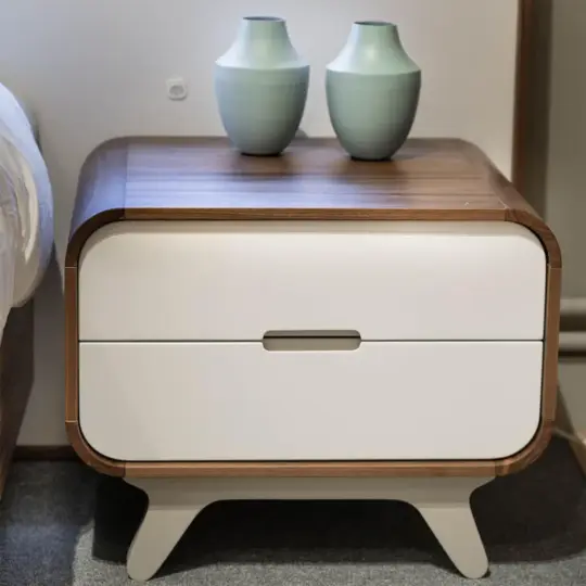 Chevet Scandinave Forme Courbe Naturel Arcus
