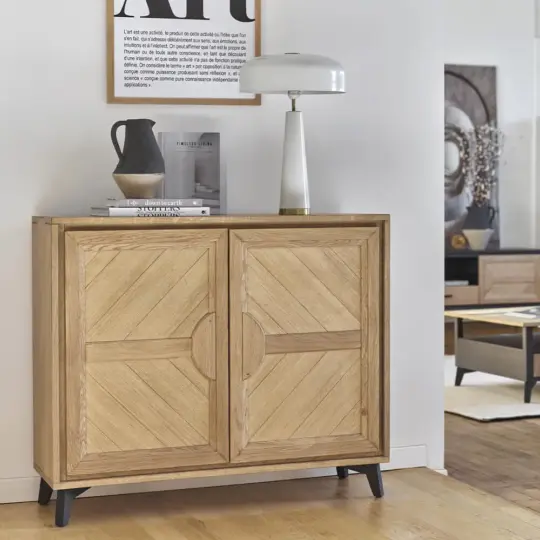 Meuble Entree Ambiance Classique Chic Chene Haussmann