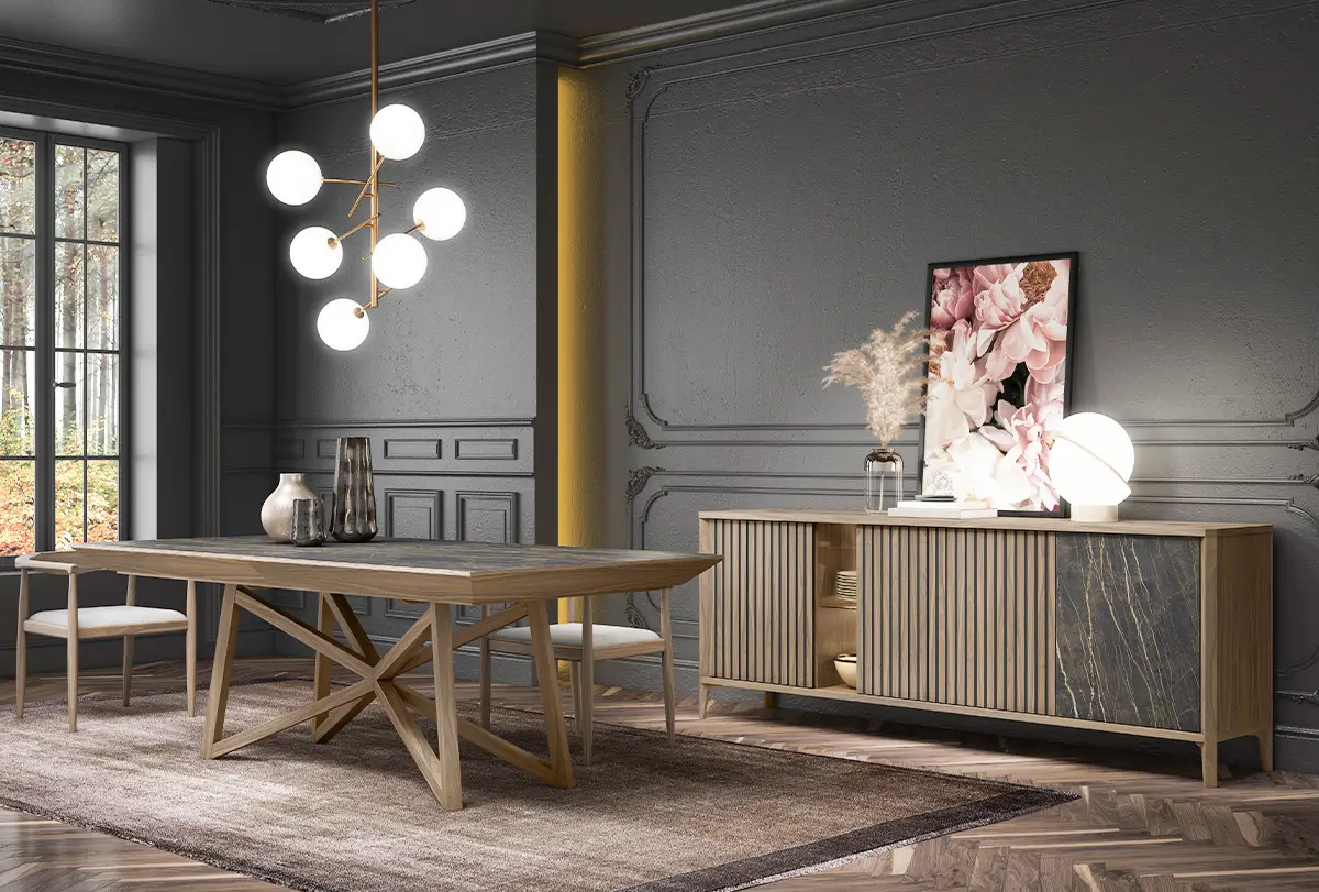 Salle A Manger Contemporaine Bois Design Fly