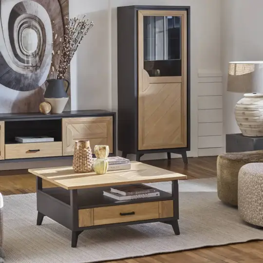 Table Basse Colonne Ambiance Classique Chic Haussmann