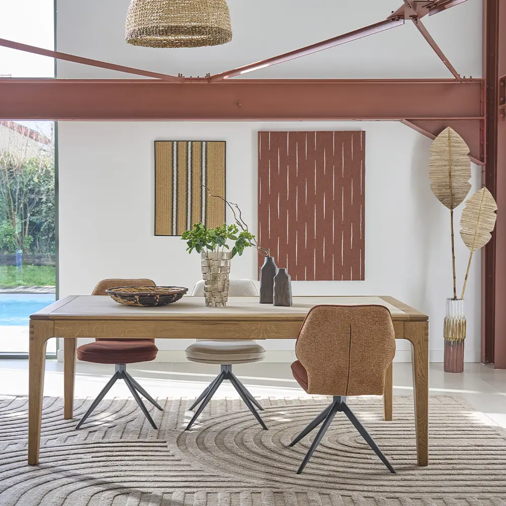 Table Campagne Chic Artcopi Chene Ceramique Jazz Table Campagne Chic Artcopi Chene Ceramique Jazz