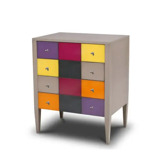 Commode Contemporaine Couleurs Multicolore 752
