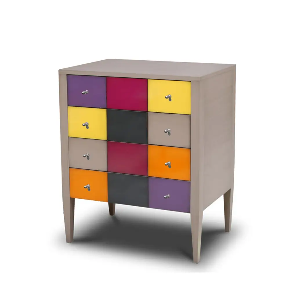 Commode Contemporaine Couleurs Multicolore 752