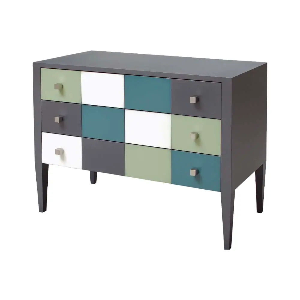 Commode Contemporaine Couleurs Multicolore 757 Commode Contemporaine Couleurs Multicolore 757
