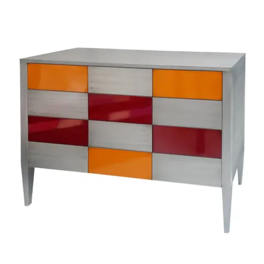 Grande Commode Contemporaine Couleurs Multicolore 754