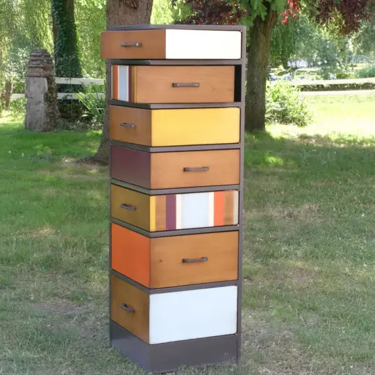 Semainier Couleurs Angle Domino 270
